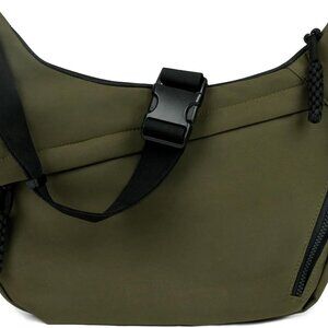 Crescent Crossbody Bag Nylon Unisex Large Capacity Stylish Travel Purse